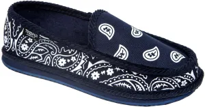 Troooper America KS-002 Bandanna Paisley Slip-On House Shoe Slippers