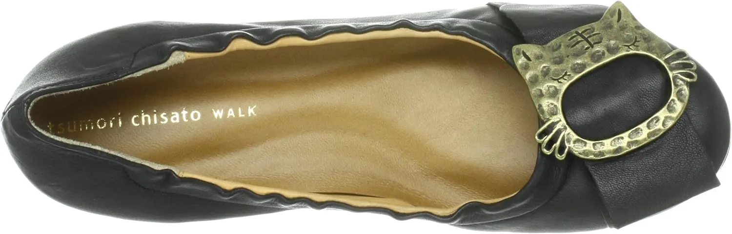 Tsumori Chisato Walk 4040 Cat Motif Cutter Pump
