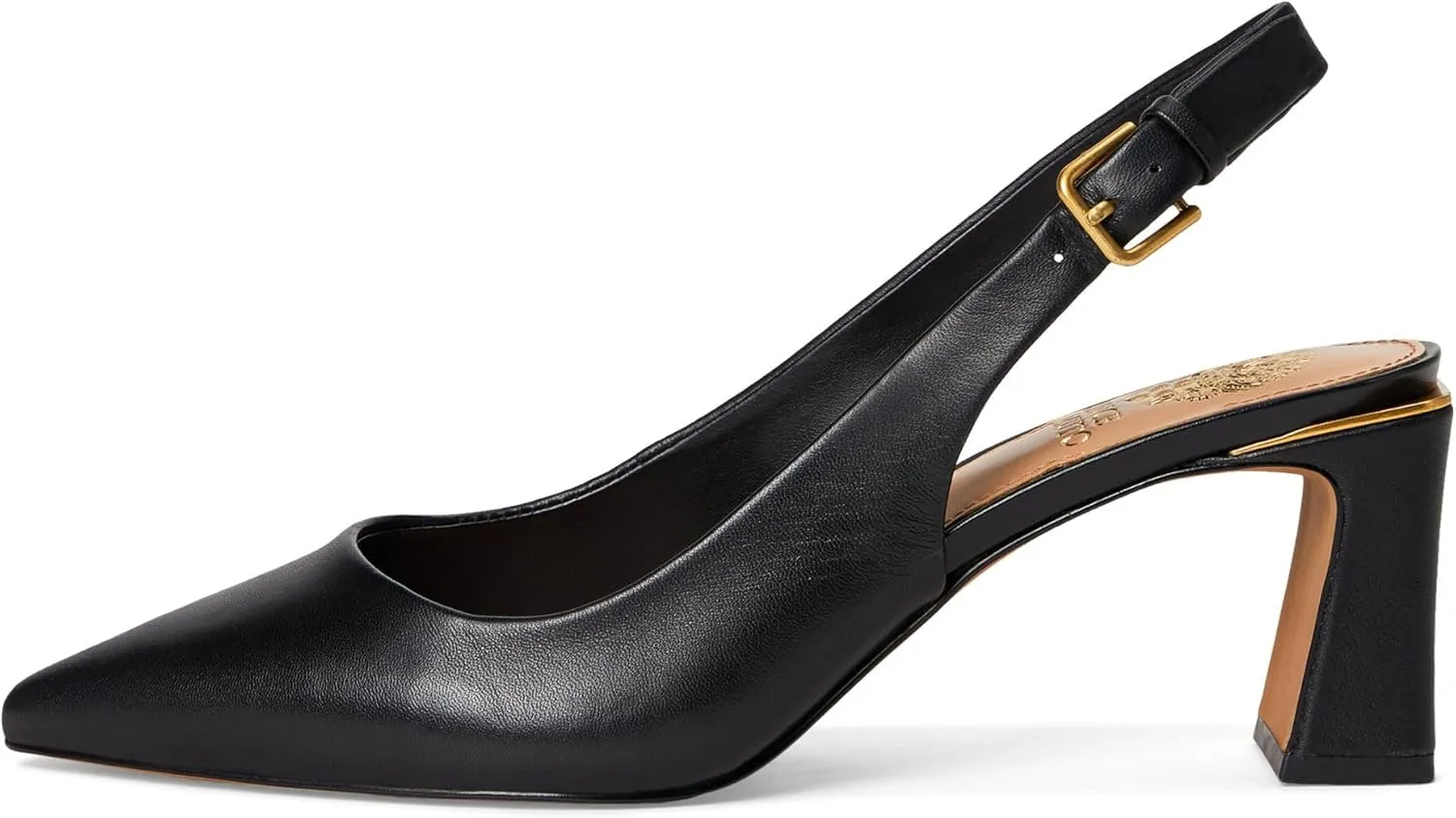 Vince Camuto Women's Hamden Buckle Slingback Pump