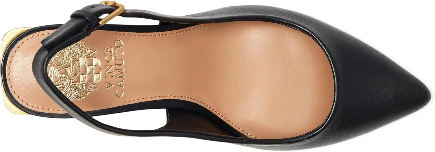 Vince Camuto Women's Hamden Buckle Slingback Pump