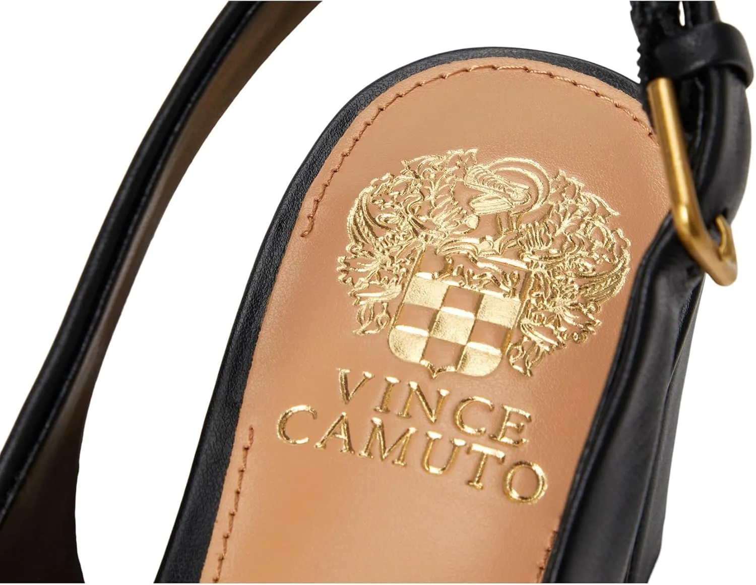 Vince Camuto Women's Hamden Buckle Slingback Pump