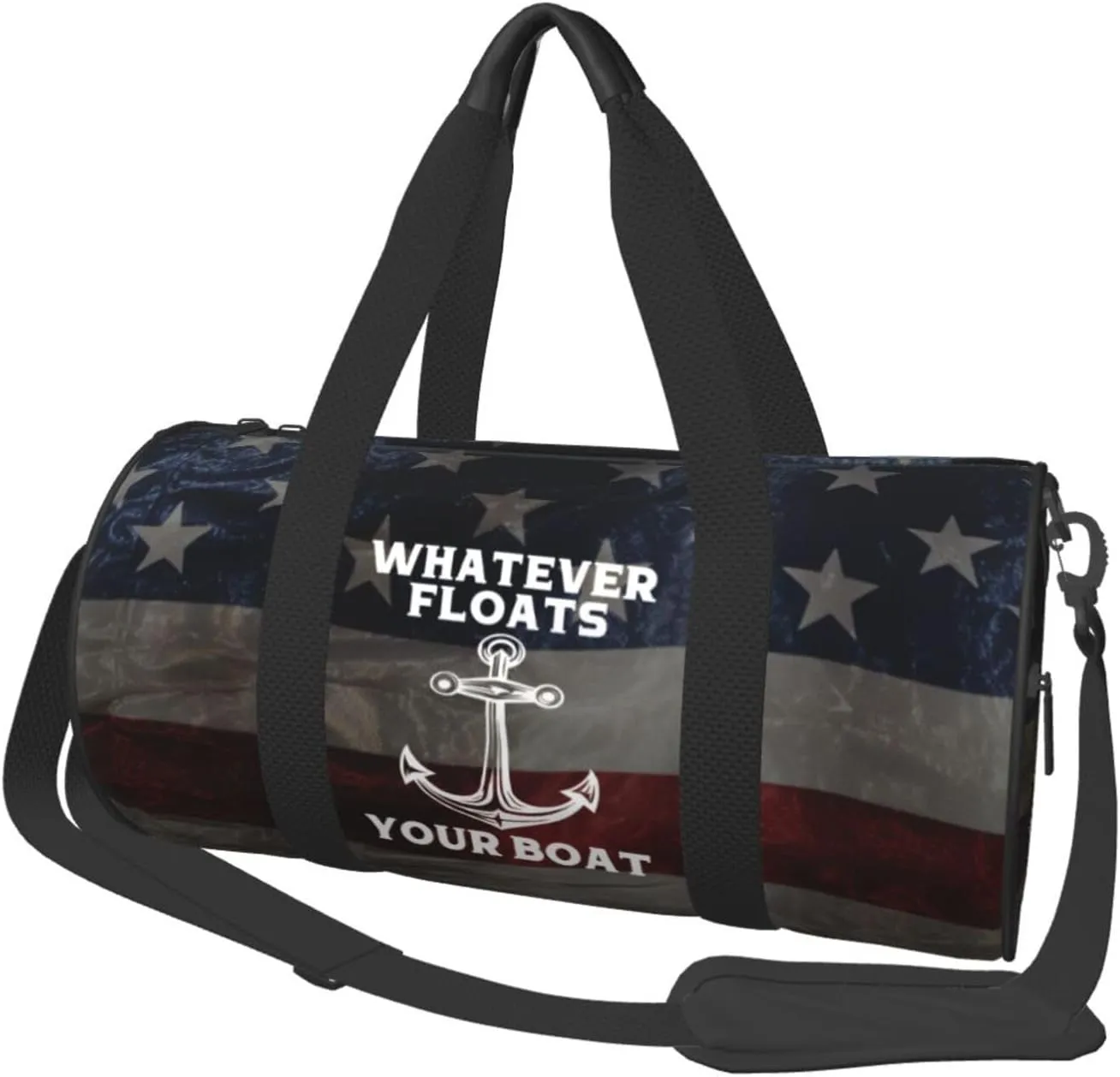 Whatever Floats Your Boat Duffel Bag Gym Bag Travel Sports Tote Large Beach Swim Yoga2