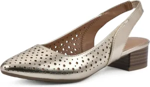 WHITE MOUNTAIN Women's Boronic Low Block Heel