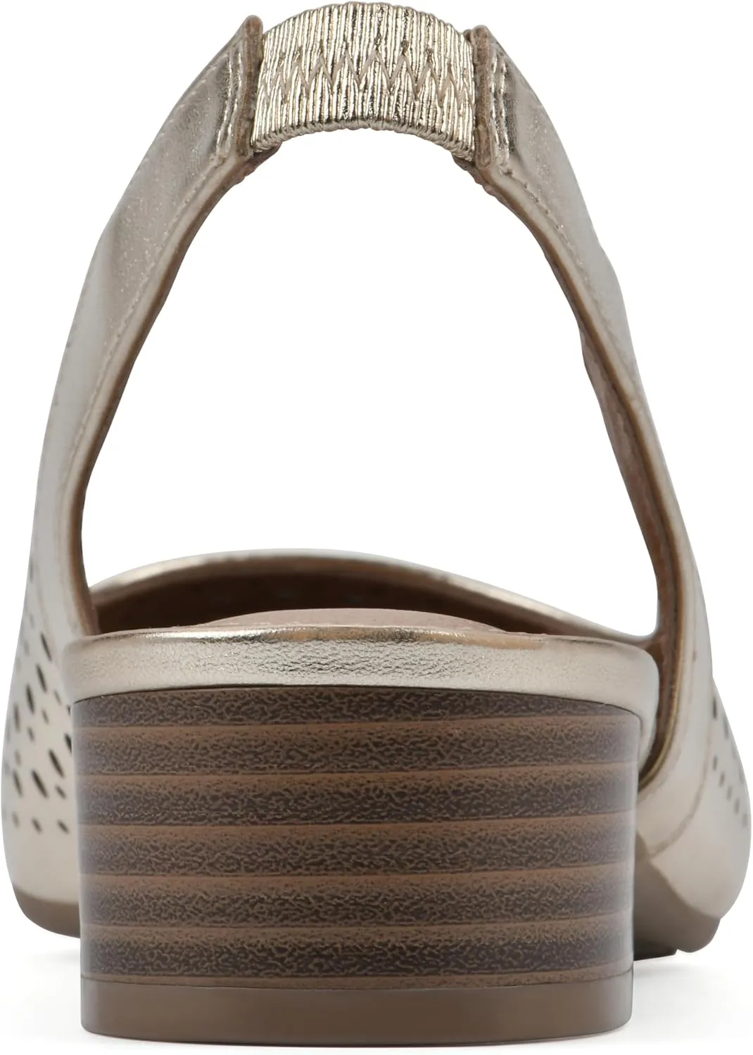 WHITE MOUNTAIN Women's Boronic Low Block Heel