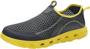 Wide Walking Shoes for Men Casual Sneaker Mesh Breathable Walking Shoe Comfortable & Light-Weight Stretch Shoes