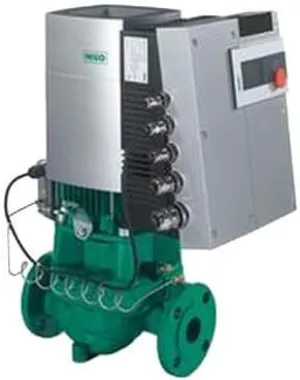 Wilo Stratos GIGA 1.5/3-80, 3-Speed Cast Iron Stratos GIGA Series Inline Circulator, 2.2 HP