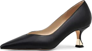 Women Low Kitten Heels Women's Dressy Pumps Pointed Closed Toe Elegant Wedding Pumps Formal Work Office Comfortable Shoes Classic Pumps for Women