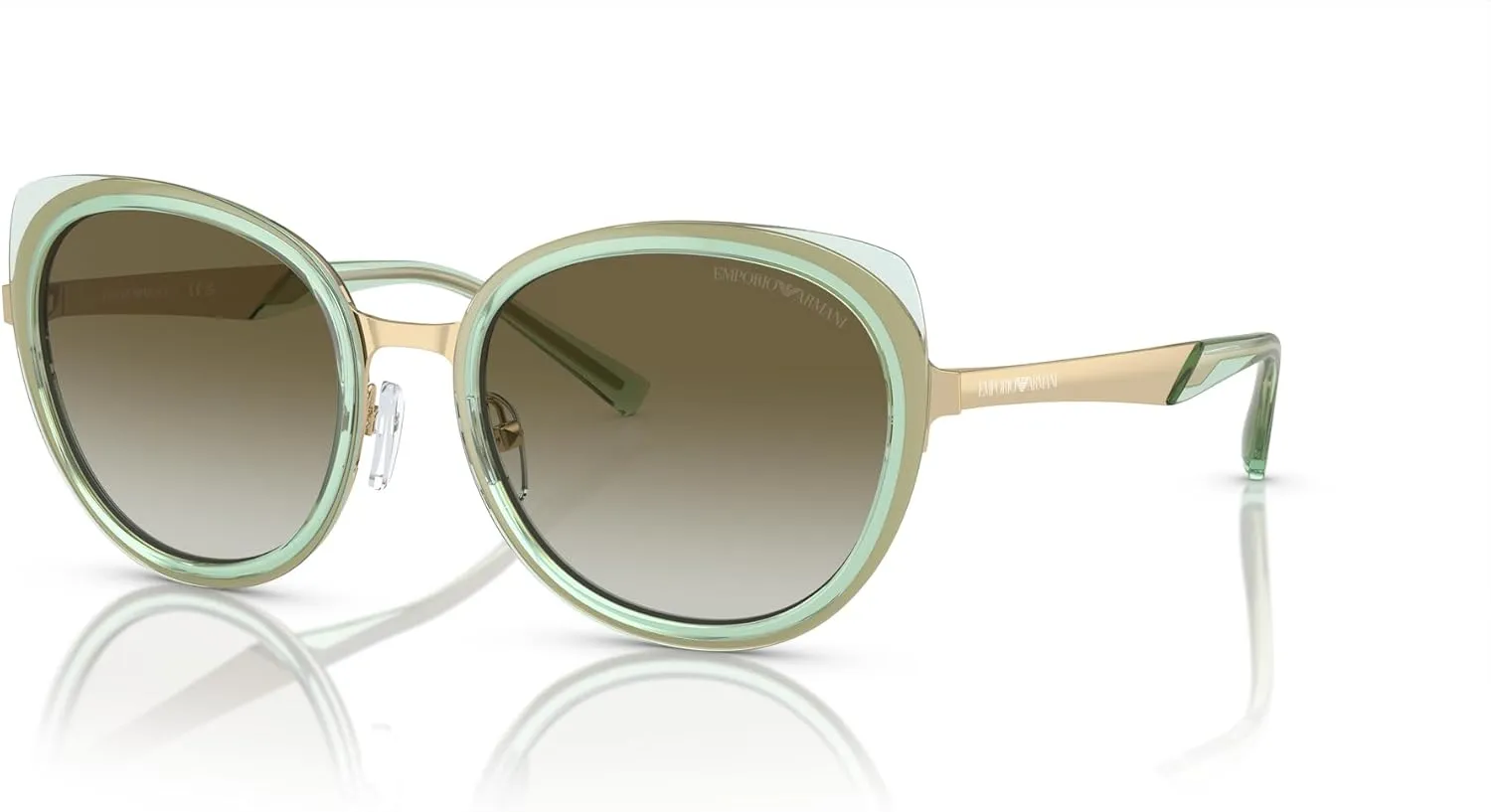 Women's Ea2146 Round Sunglasses