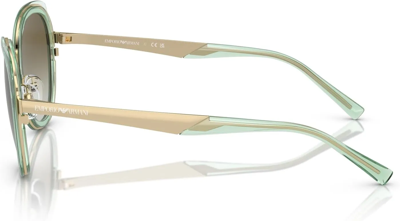 Women's Ea2146 Round Sunglasses