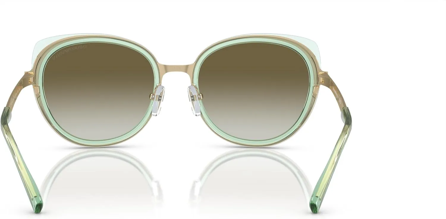 Women's Ea2146 Round Sunglasses