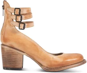 Women's Fashion Chunky Heel Block Ankle Strap Buckle Mary Jane Shoes Round Closed Toe Back Zipper Wedding Party Dress Pumps