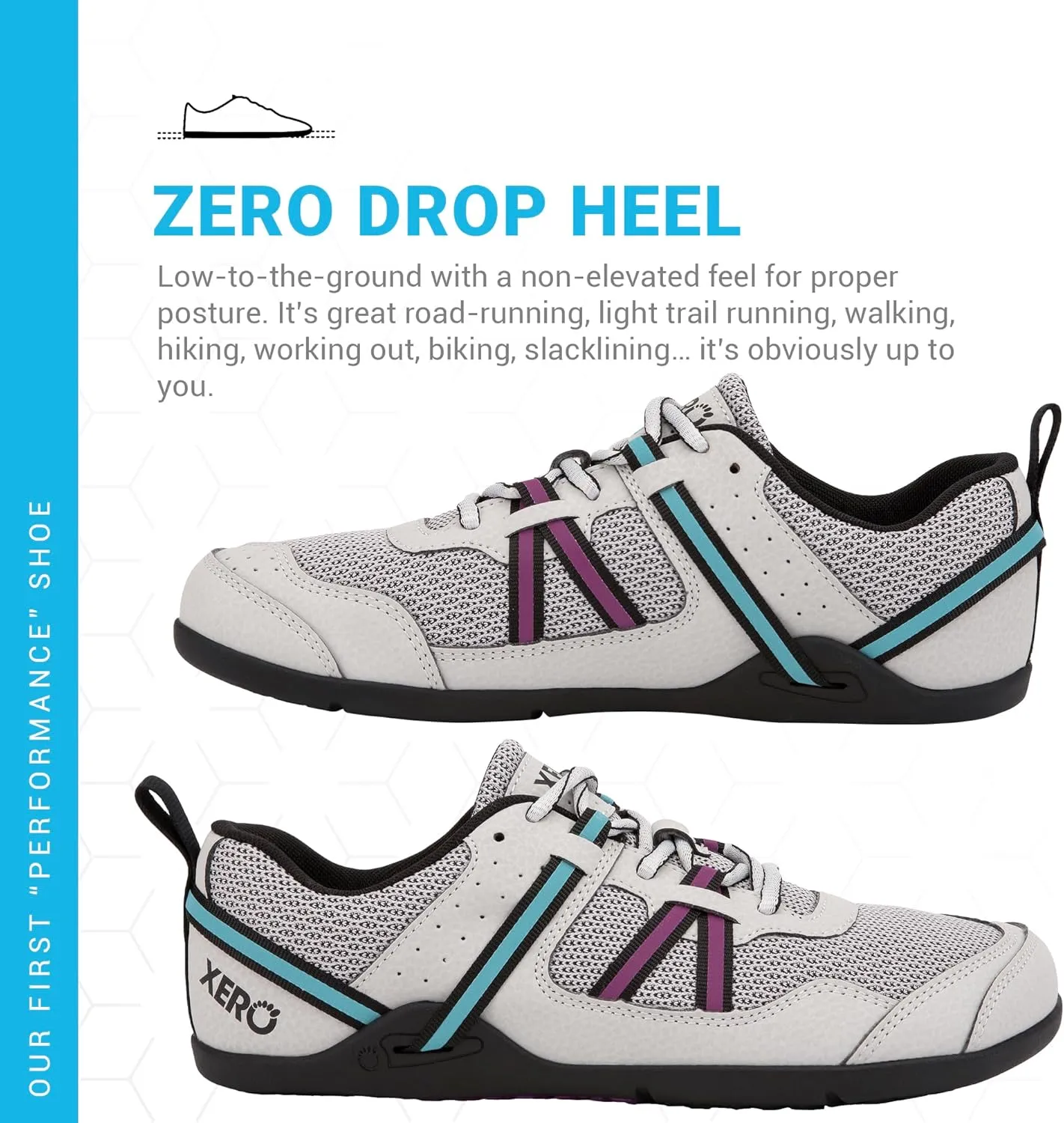 Xero Shoes Women’s Prio Barefoot Athletic Sneaker
