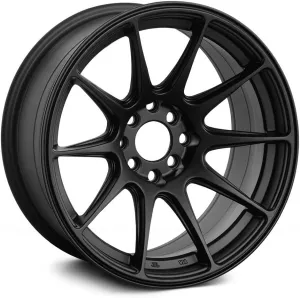 XXR 527 Flat Black Wheel with Aluminum (18 x 8.75 inches /5 x 100 mm, 35 mm Offset)
