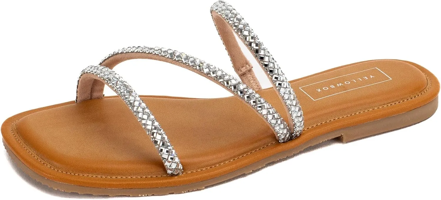 Yellow Box Women's Darian Flat Sandal