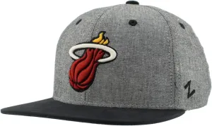 ZHATS NBA Officially Licensed Adjustable Snapback Hat Heather Black