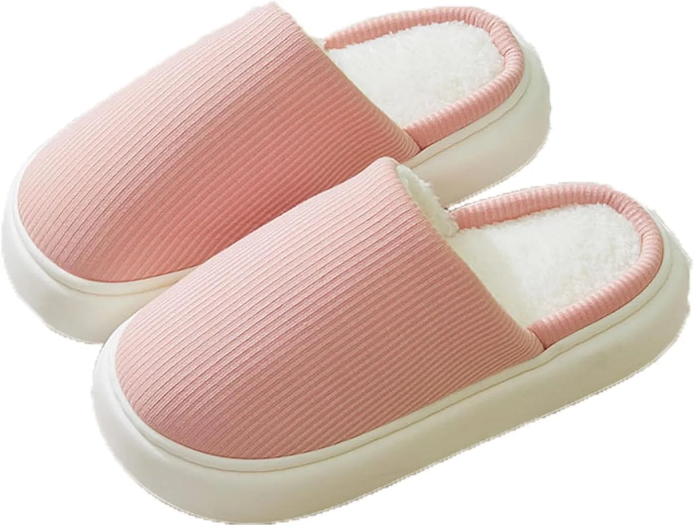 Zureto Cloud Slippers Winter, Warm Fluffy Slippers Sunshine Cloud Slippers Unisex Non-Slip Comfortable Thick Sole